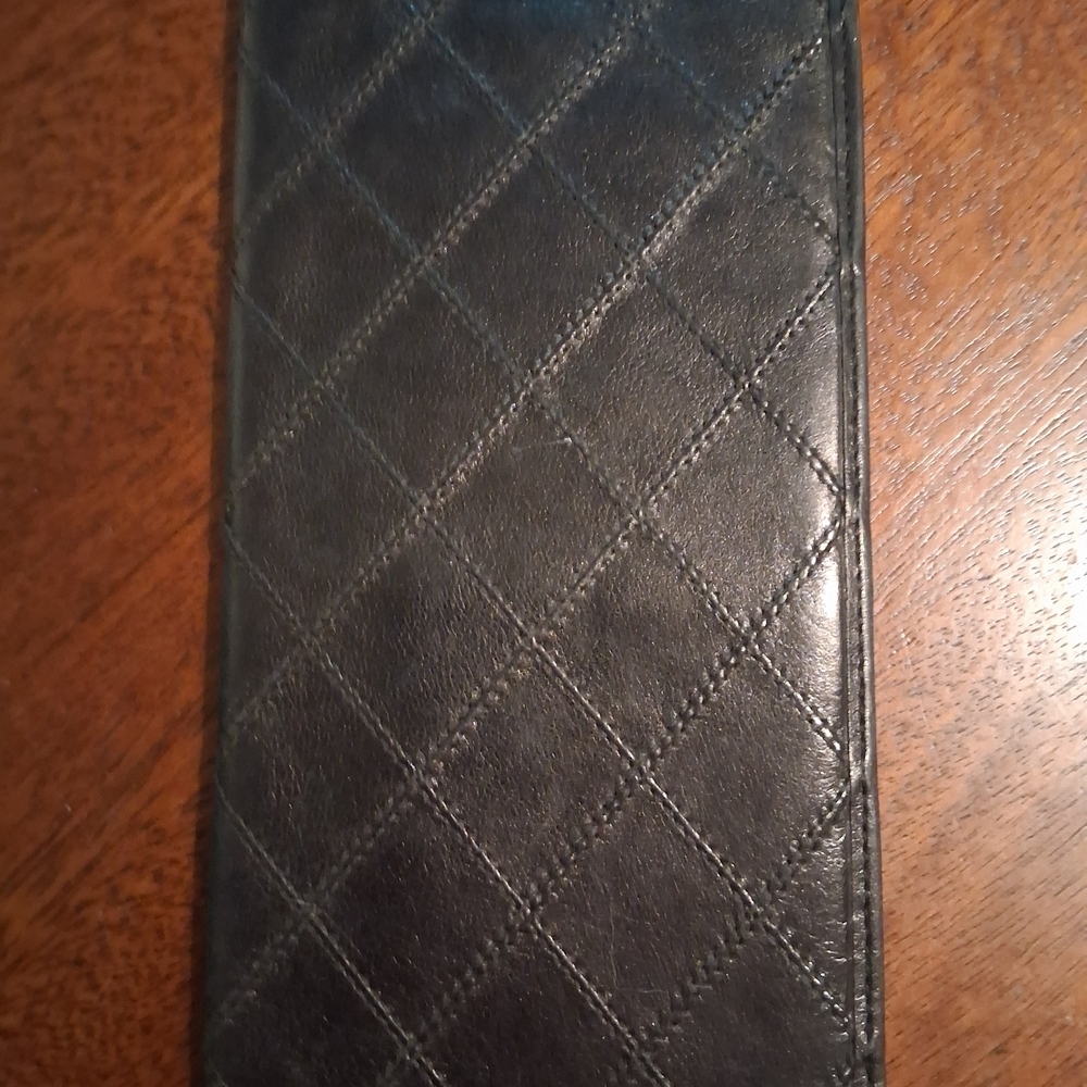 Black Quilted Phone Case